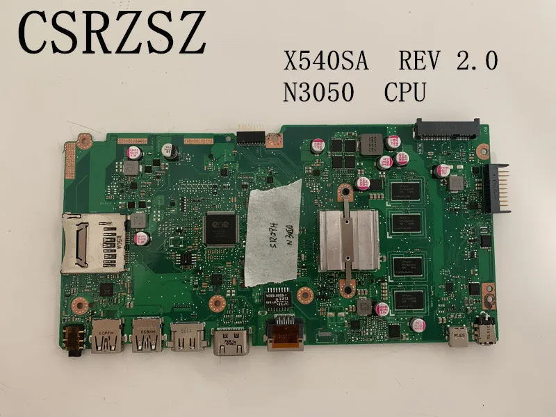 

Материнская плата Rev 3. 0 N3050 для ноутбука ASUS X540SA X540S