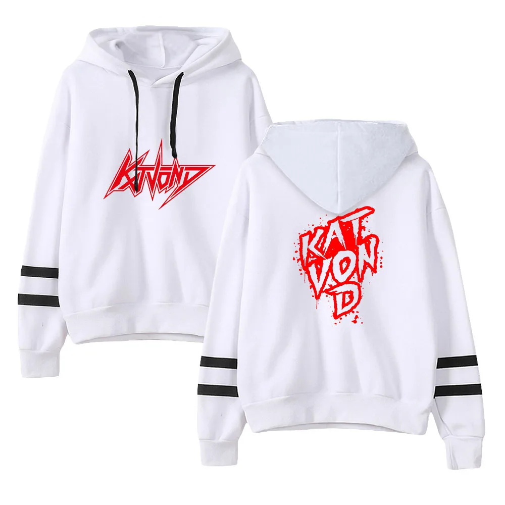 Kat Von D Hoodie Unisex Pocketless Sleeve Sweatshirt Men Women's Pullover Harajuku Streetwear Tattoo Retro Clothes Plus Size
