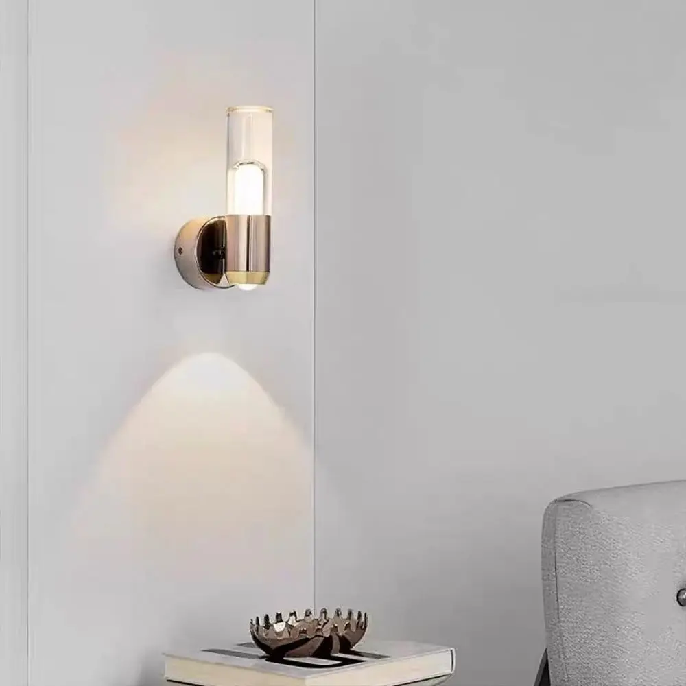 Nordic rotatable wall lamp light luxury living room background wall staircase corridor modern simple bedroom bedside wall lamp 4