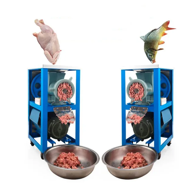 Hachoir à viande électrique 3KW, hachoir de bureau, poisson haché, Chili, farine, légumes, marché, ferme, Restaurant, mélangeur Commercial 1