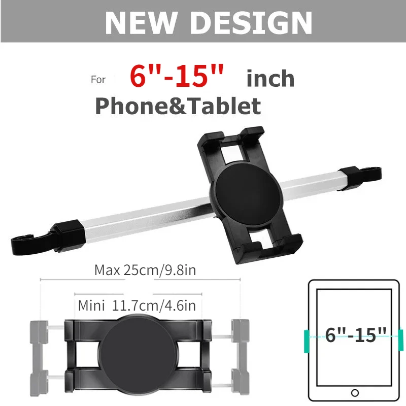 LYFlCCS Tablet Headrest Car Mount With Flexible Arm Special For