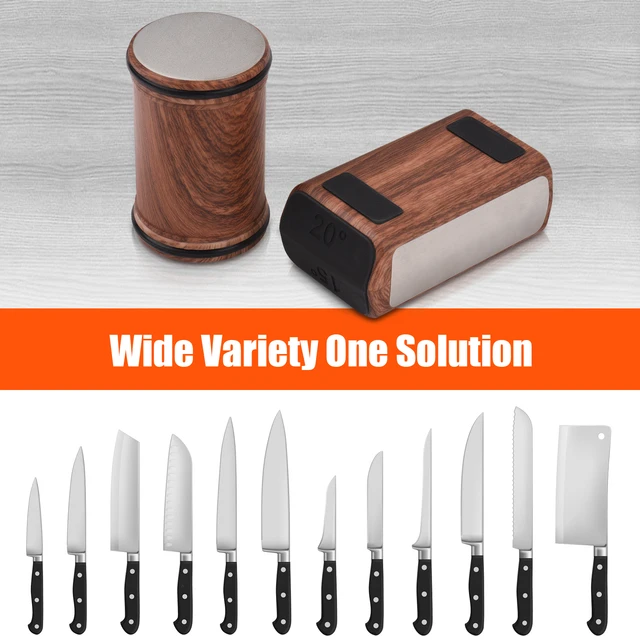 Tumbler Rolling Knife Sharpener Detachable Knife Sharpening for Kitchen 15  and 20 Degrees Magnetic Knife Sharpening Support - AliExpress