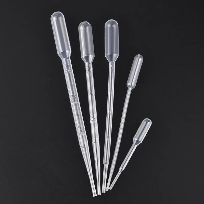 Pack outil a main,Outils de fabrication de bijoux en plastique, Pipettes de transfert jetables