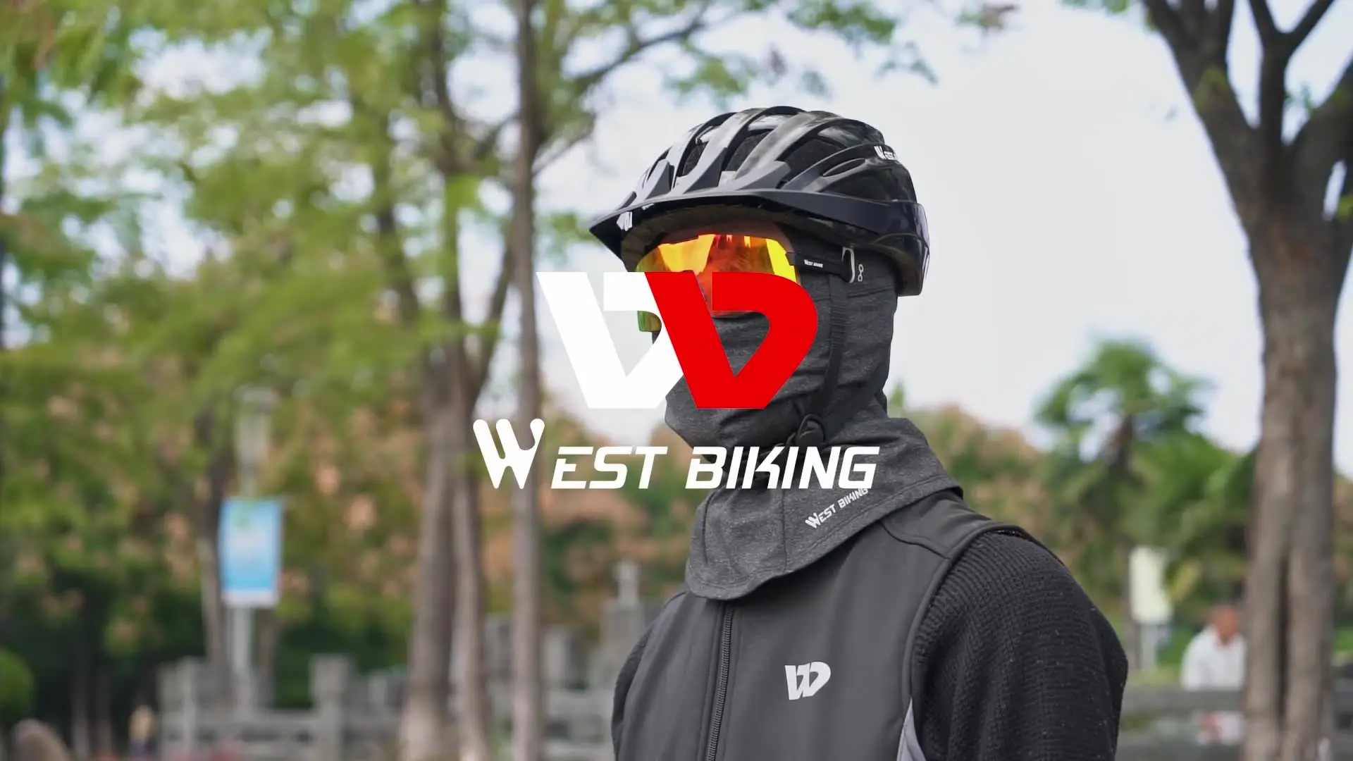 Passamontagna West Biking Invernale Nero – Termico Antivento Con Foro Occhiali