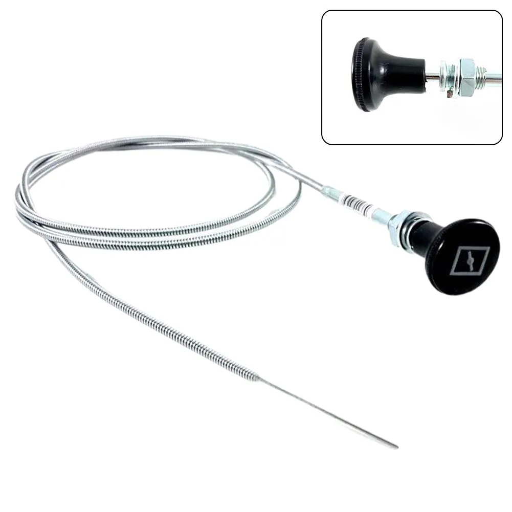 160 Cm Choke Universal Bowden Cable Push Pull Choke Pull 50mm  Stroke Gas Pull Lawn Mower Parts Garden Power Tools