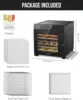 Machine 8 Trays, Stainless Steel Dehydrators for Food and Jerky large capacity, Adjustable Temperature 6