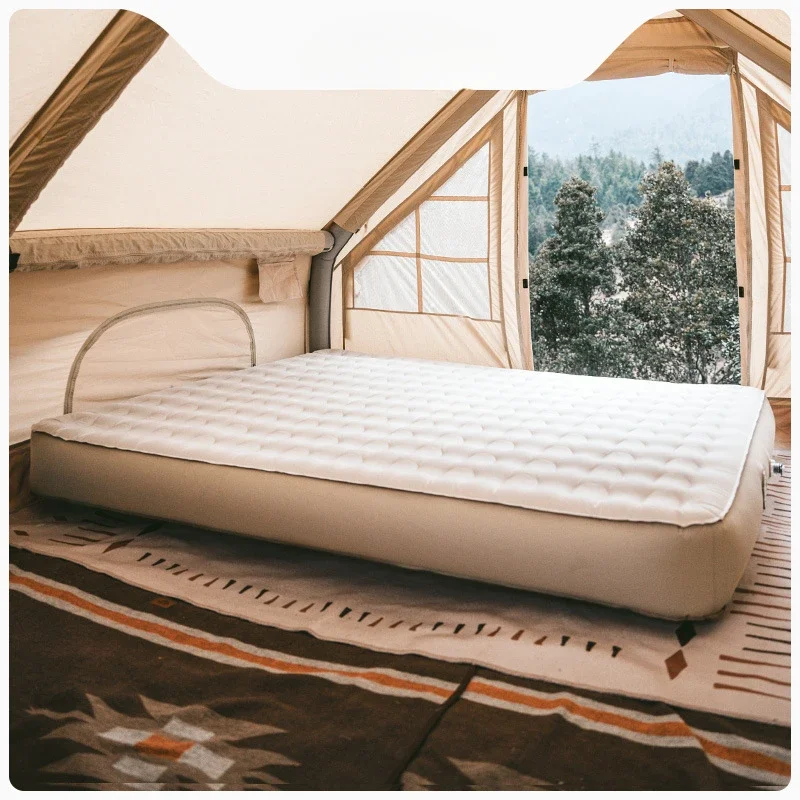 

Self Inflating Camping Mattress Thick Inflatable Bed Double Camping Folding Lounger Lightweight Bed Air Mat Nature Hike Beach