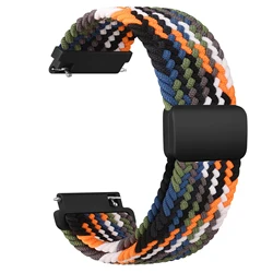 Braided Magnetic Strap - 22mm Premium Watchband Bracelet for Amazfit Pace (Denim)