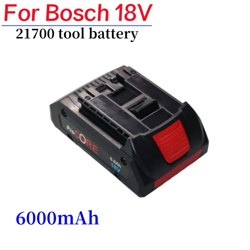 Per Bosch 18V 6.0Ah Professional System Cordless Tool Bat609 Bat618 Gba 21700 Batteria Procore Batteria Di Ricambio