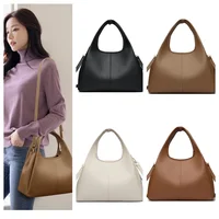 Sac à main élégant pour femmes, sac à bandoulière de styliste de luxe, fourre-tout décontracté pour dames, grands sacs Vintage, sac à bandoulière en cuir 1