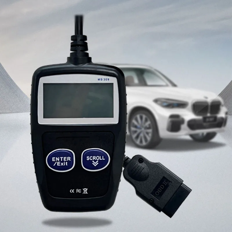 OBD2 Scanner OBD2 Scanner Battery Tester 2-in-1 Code Reader Automotive Diagnostic Tool