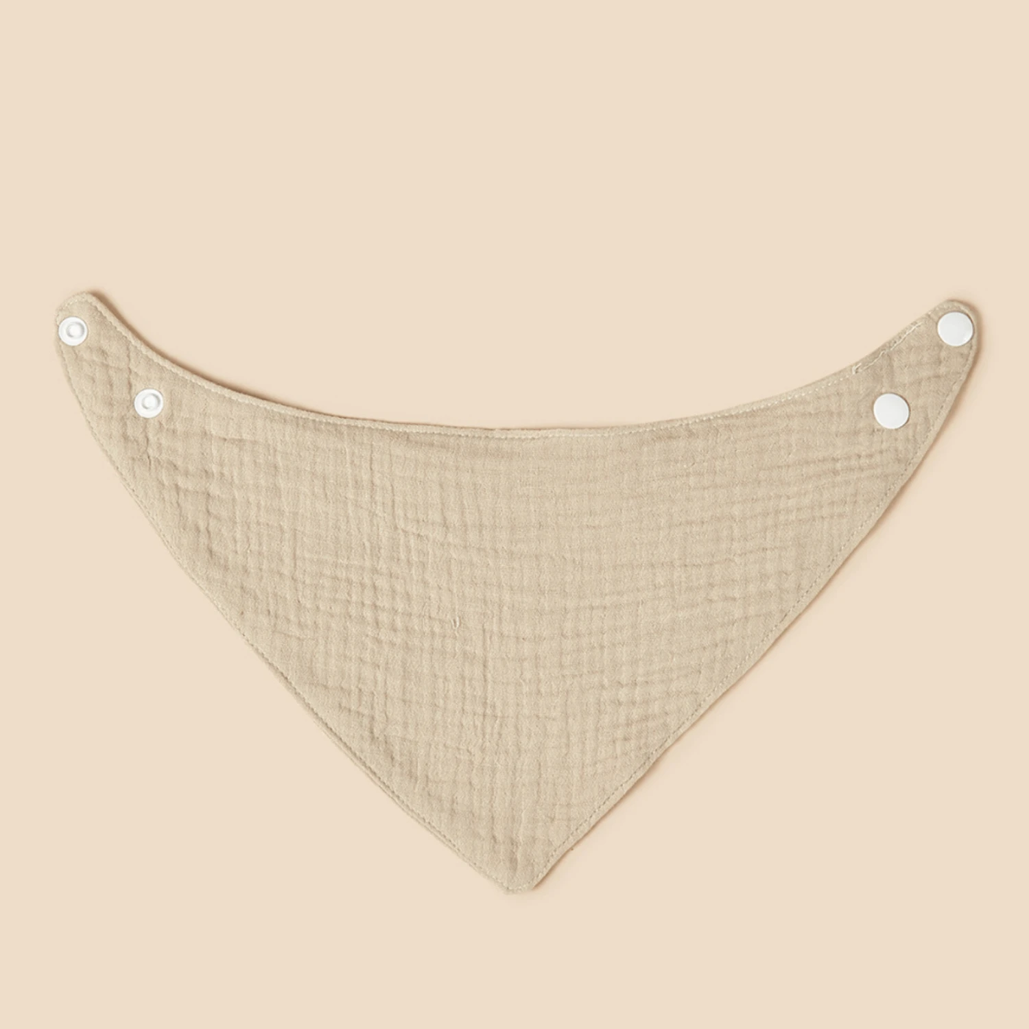 7-Piece Baby Soft Cotton Bibs-Mealtime Messes Solution!