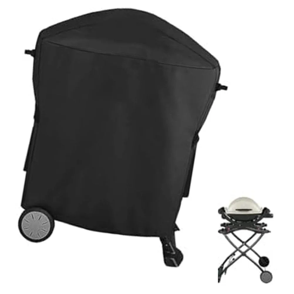Protect Your For Weber Q1000 Q2000 Series Grill from Dust Water and Wear with a Waterproof 210D Oxford Cloth Cover 5