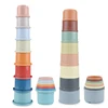 Stacking Cups for Toddlers 8 Pcs. Baby Stacking Toy for 6 Months and Up. Nesting Cups for Boys Girls 1 2 3 Years Old 3