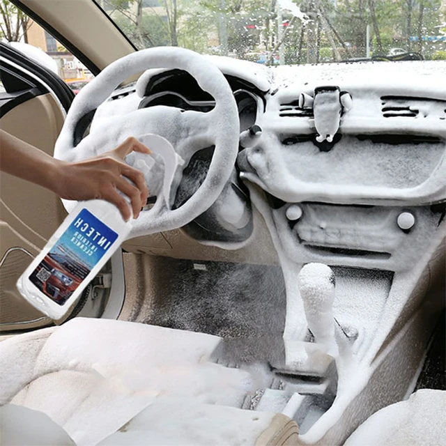 100ml Multi Purpose Foam Car Interior Cleaner Universal Leather Cleaner  Automotive Sofa Cleaning Agent Car Cleaning