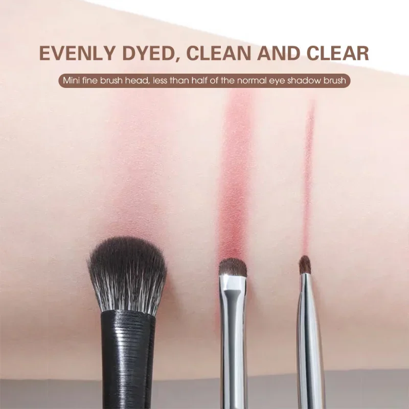 1/4Pcs Flat Eyes Makeup Brushes Professional Angled Eyebrow Eyeliner Contour Brush Concealer Eyeshadow Make Up Cosmetics Tools makeup brush set makeup brush