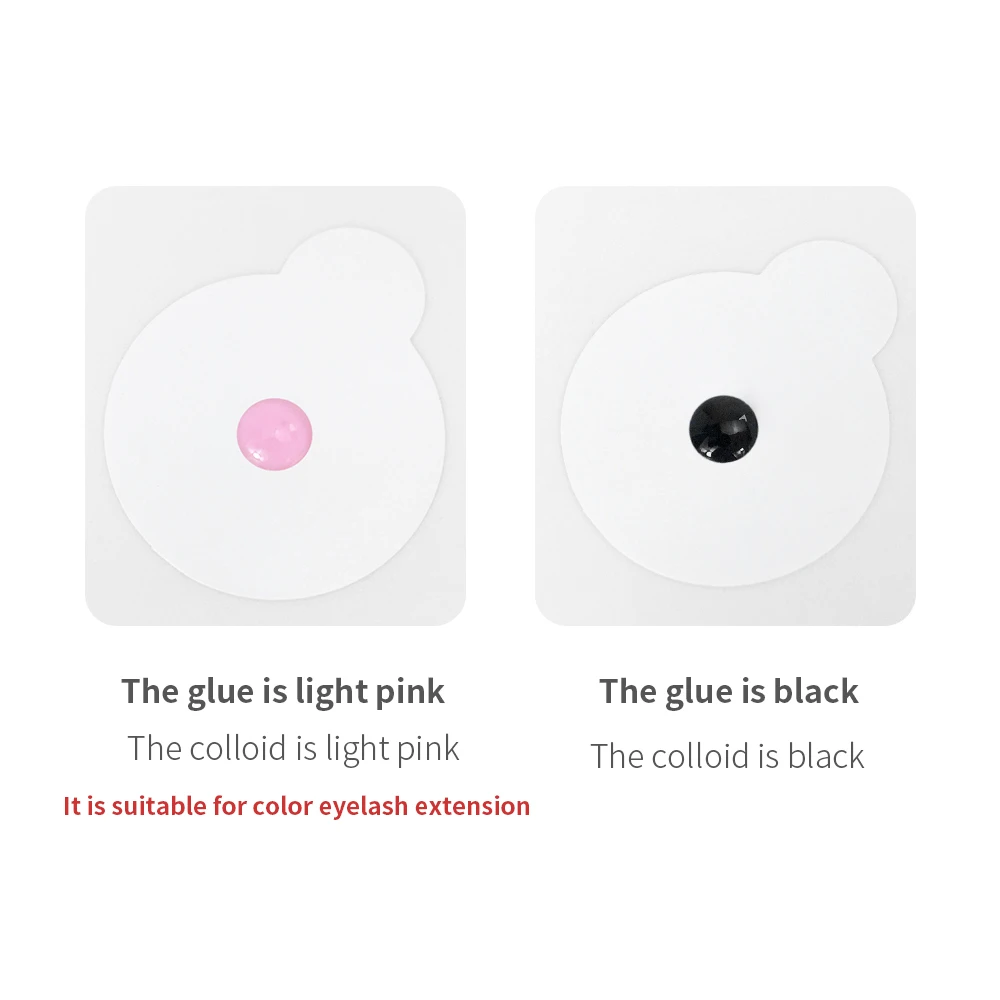 GLAMLASH 0.3-2 Sec Dry Eyelash Extension Glue Individual False Lashes Black Adhesive Kit for Professional Use 3