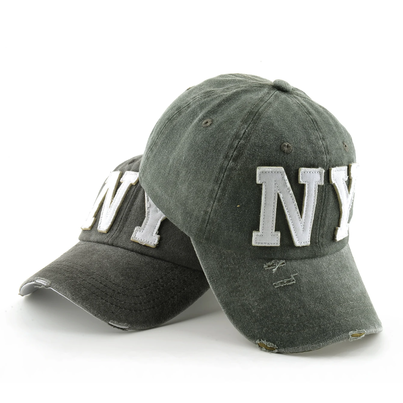 Unisex NewYork bestickte Baseballkappe für Herren, Vintage-Stil, Papa-Hüte für Damen, verstellbar, für den Außenbereich, vier Jahreszeiten, Sonnenschutz, Strandkappe – Detail 19
