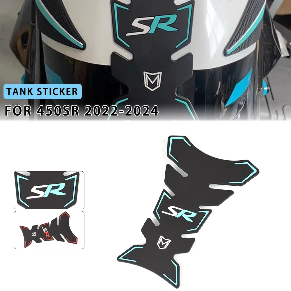 

For CFMOTO 450SR 450 SR 2022 2023 2024 Motorcycle Accessories Sticker Anti slip Fuel Tank Pad Decal Knee Side Fuel Traction Pad