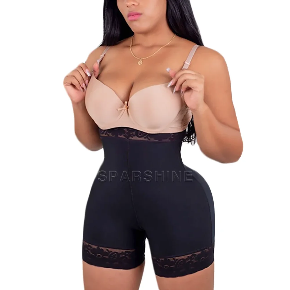 Fajas Colombianas Seamless Slimming Lace Butt Lifter Charming Curves High Waist Shorts Tummy Control Waist Trainer Body Shaper