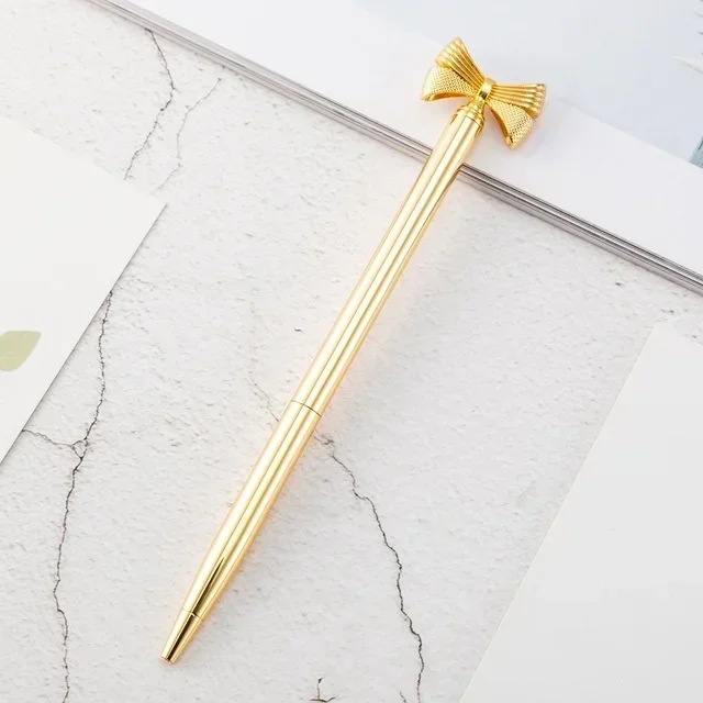 New Kawaii Cute Bow Ball Pens Ballpen Fashion Girl Ballpoint Pens Pens for School Supplies Office Korean Creative Stationery 6