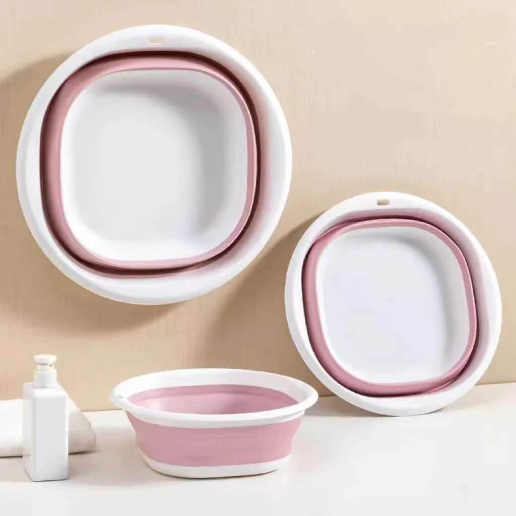 thumbnail image 1 of Juego de 3 lavabos plegables, lavabos portátiles para el hogar, lavandería, baño, cocina, lavabos para bebés y adultos, cesta de lavado portátil de viaje, 1 of 5