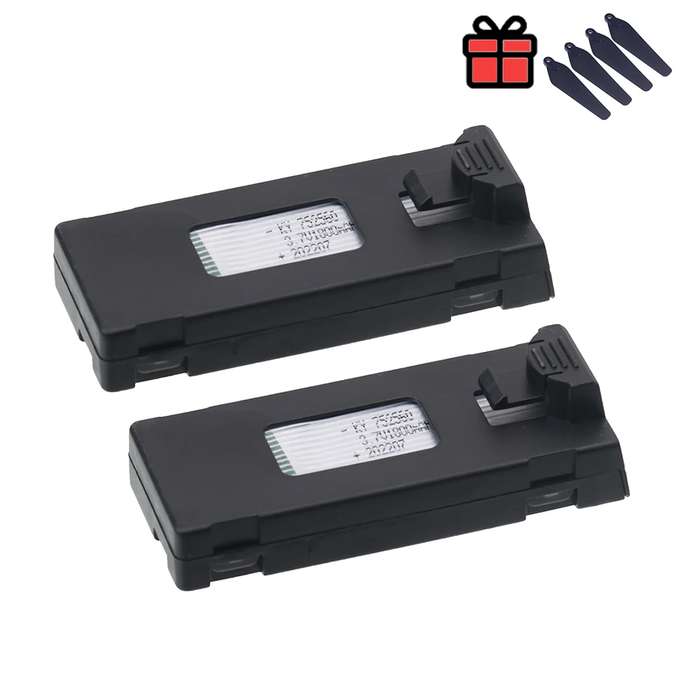 ตัวเลือกสินค้า แบตเตอรี่โดรน RC 3.7V 5000mAh สำหรับ E88 E99 P1 K3 P10 A13 S98 E525