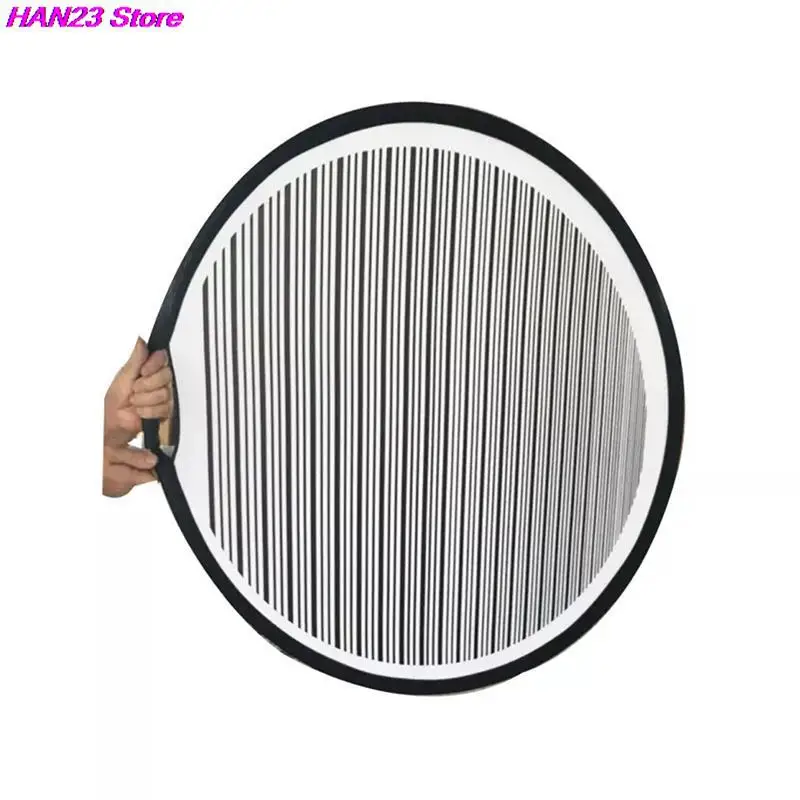 Photography Reflector 1PC 80cm Car Portable Designed Circular Flexible Light Reflector Board PDR Lined Striped Dent Panel