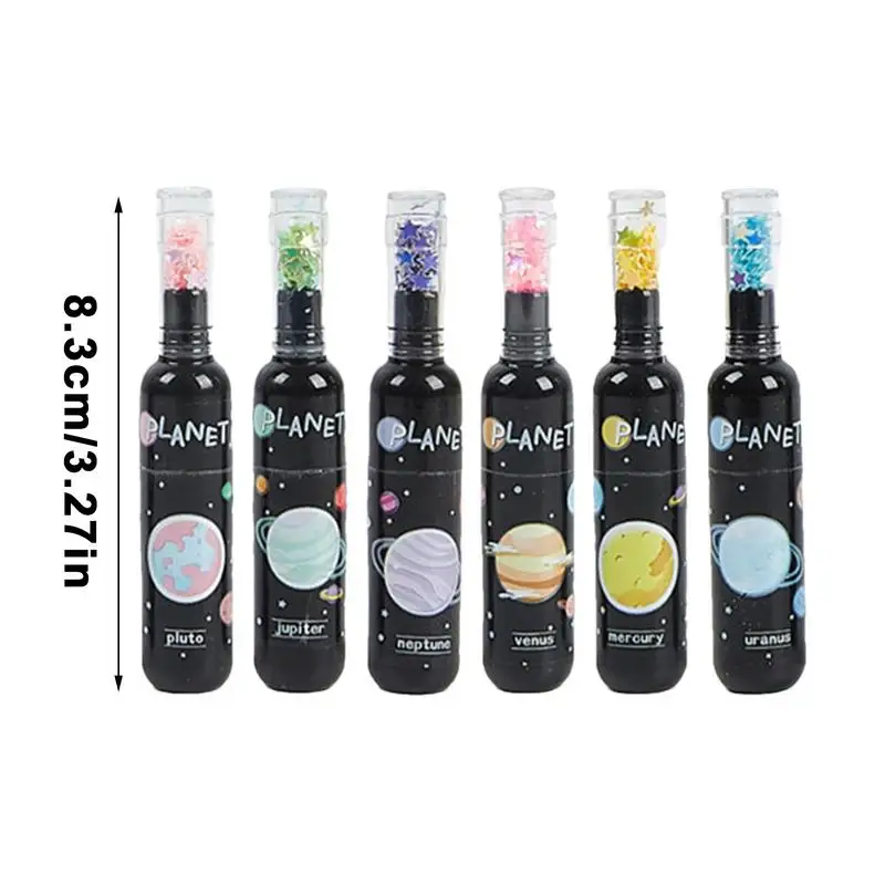 Colorful Highlighters Planet Theme Highlighter Colorful Marker Write Fluency Colored Highlighters Bright And Vintage Markers For