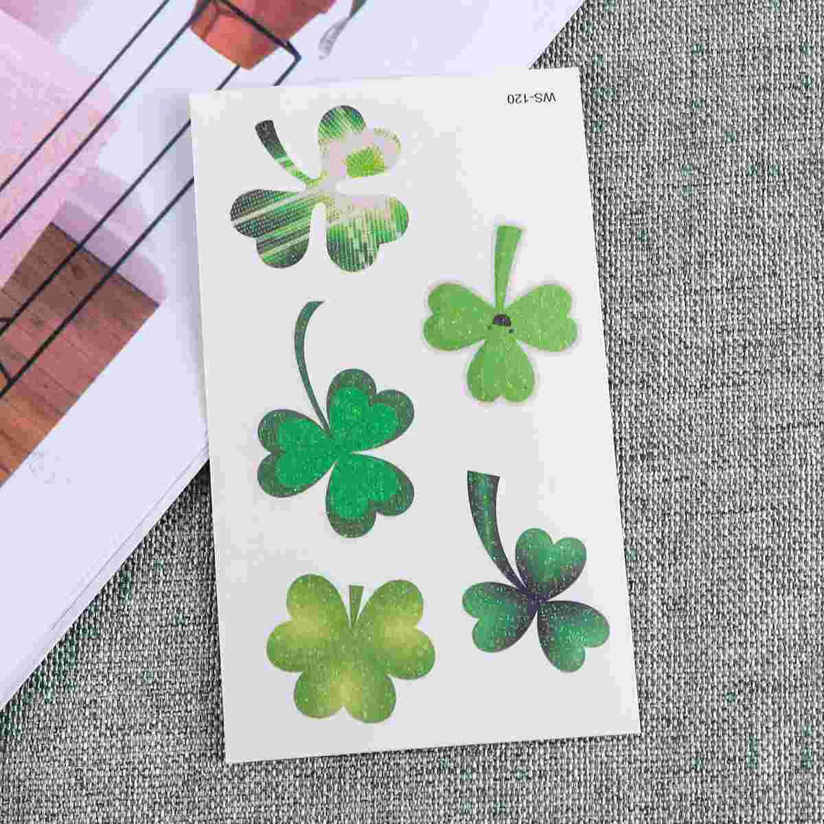 

Shamrock Tattoos Four Leaf Clover Temporary Tattoos St Patricks Day Clover Shamrock Party Favors Decor Accessories