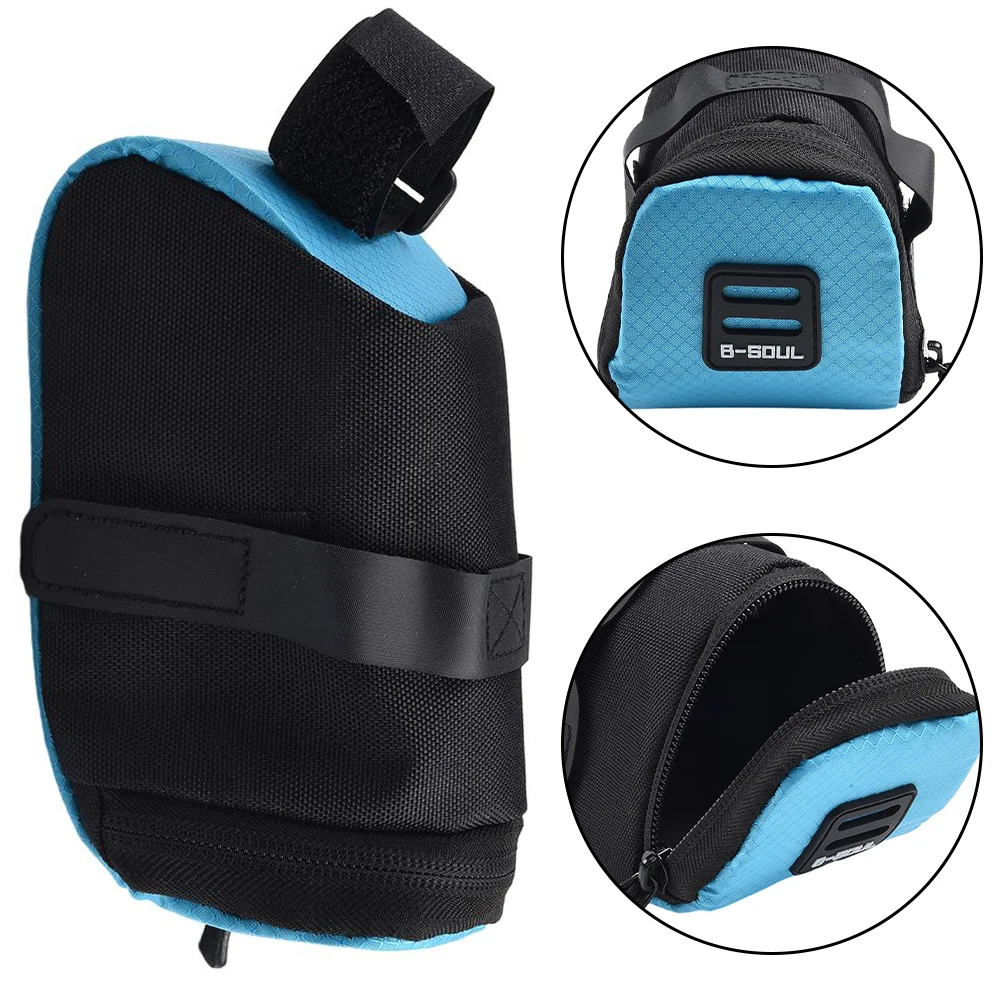 

Bicycle Folding Tail Bag /Saddle Bag /Storage Tool Bag Cushion Bag /Red Blue Black Cycling Bike Bag 15*7*7cm Bicycle Accessories