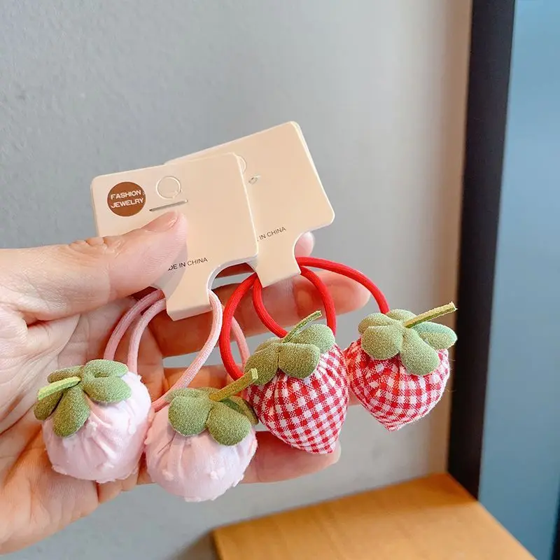 

2 шт., Детские эластичные повязки для волос в клетку