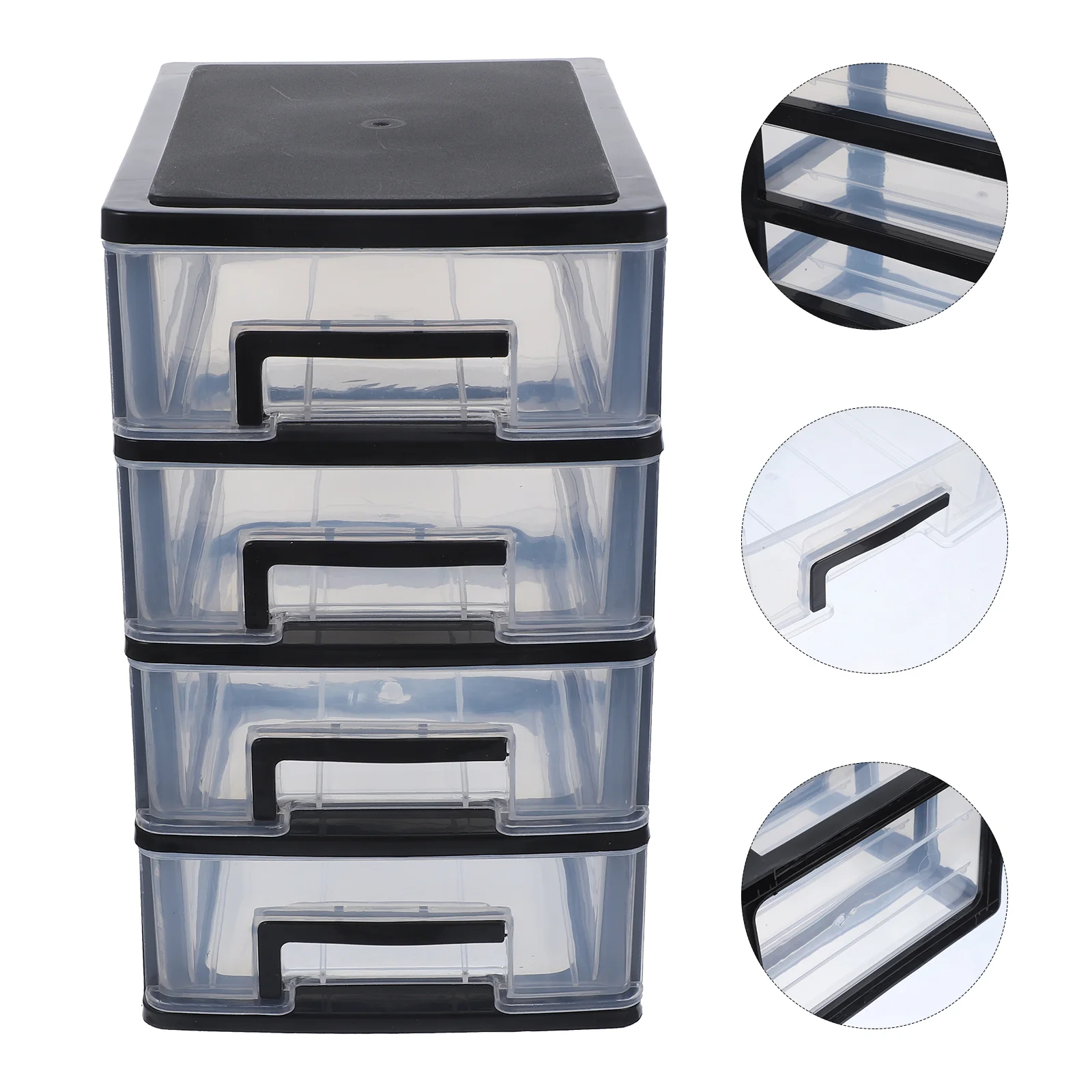 

5/4/3/2 layer Storage Cabinet Plastic Drawer Type Closet Portable Dustproof Storage Case Organizer Sundries Holder