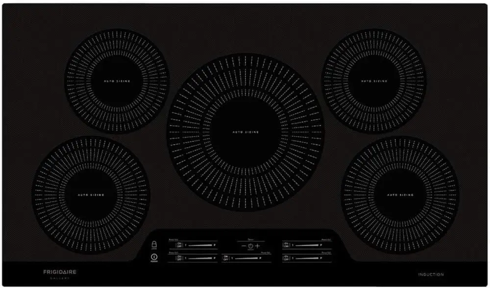 FGIC3066TB Gallery 30" Electric Induction Cooktop, Built-in 4-Burner, Vitroceramic Glass, Black 2