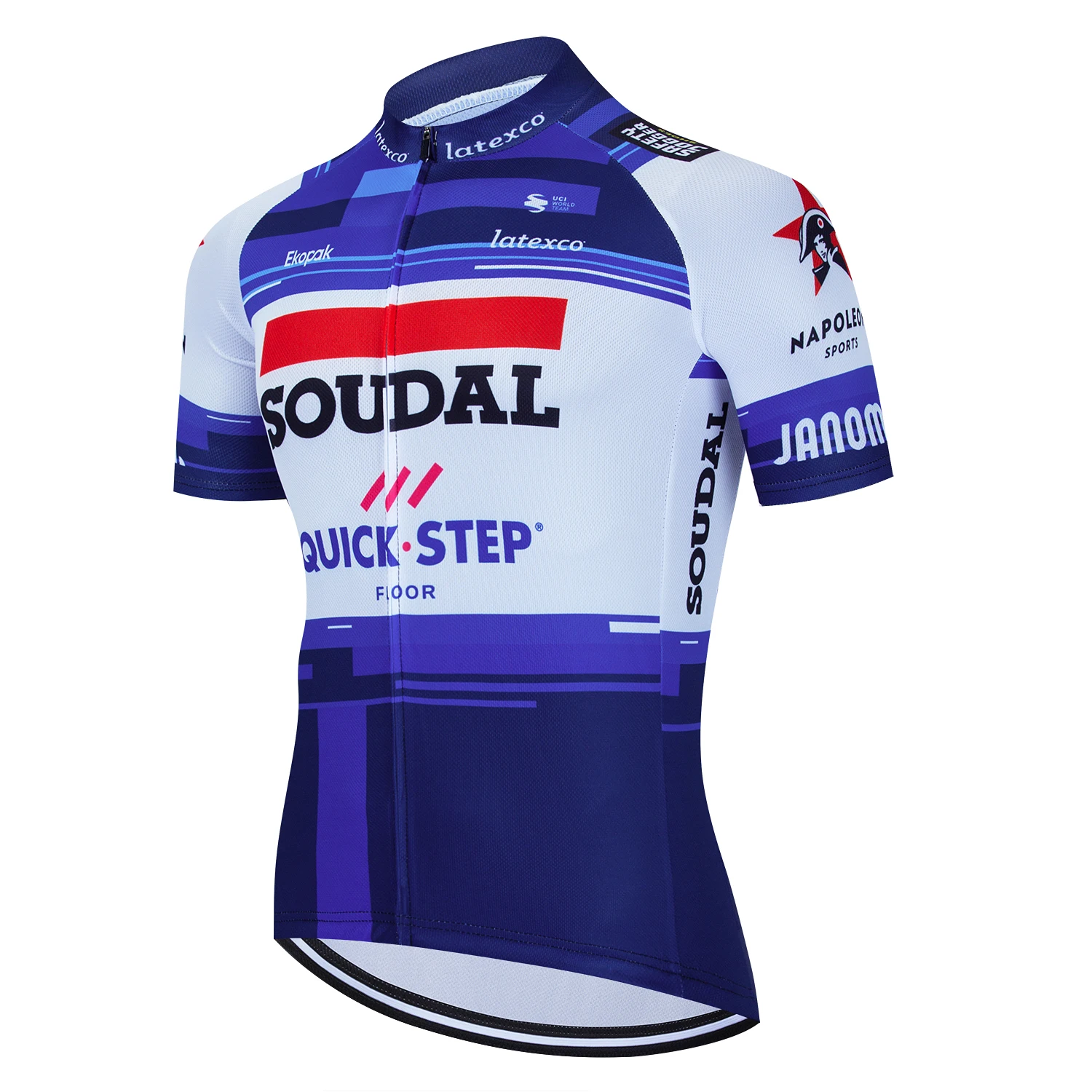 2025 New SOUDAL Team Men's Only Cycling Jersey Summer Short Sleeve Bicycle Clothing Quick-Dry Riding Bike Ropa Ciclismo Women 3