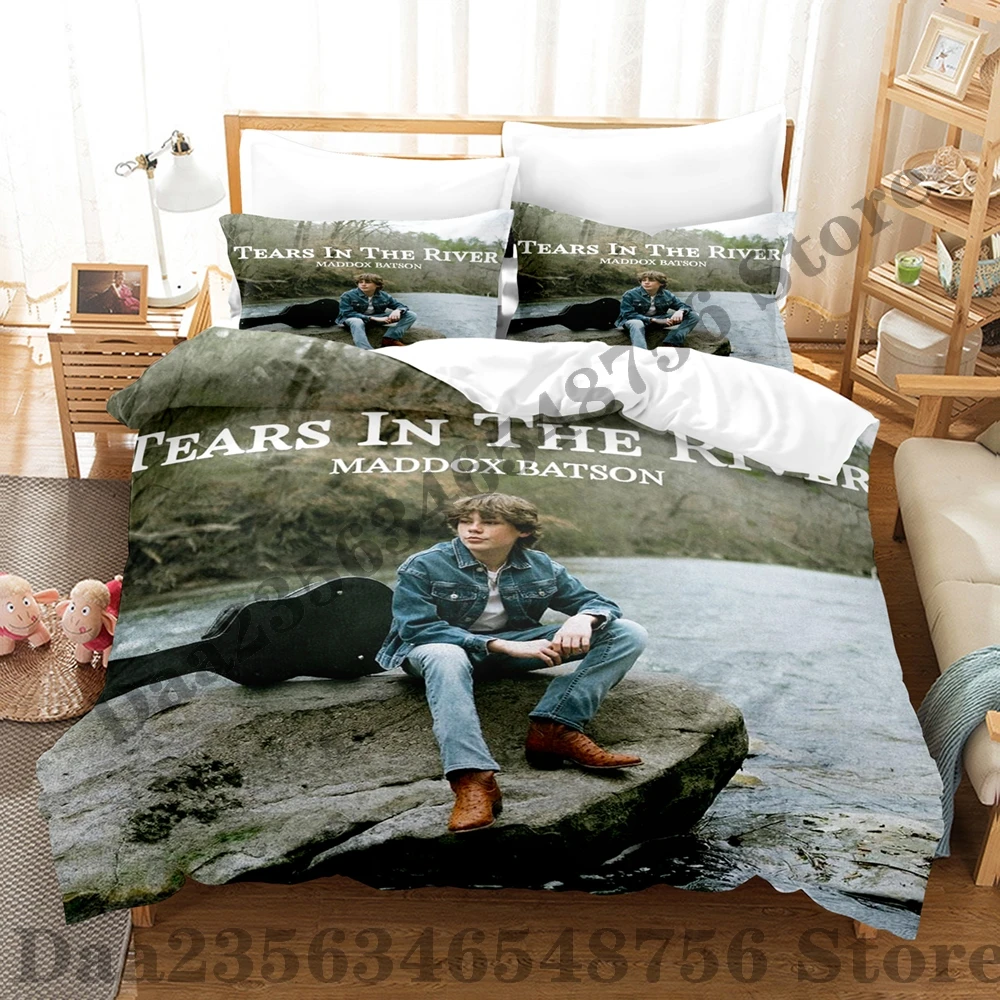 2025 Maddox Batson Bedding Set Single Twin Full Queen King Size Bed Set Adult Kid Bedroom Duvetcover Sets Anime Bed 2