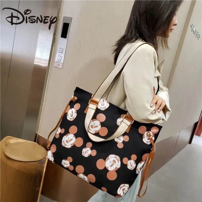 MINISO Disney Mickey New Women s Handbag Women s Bag Large Capacity Cartoon Cute Fashion Trend Travel Handbag AliExpress