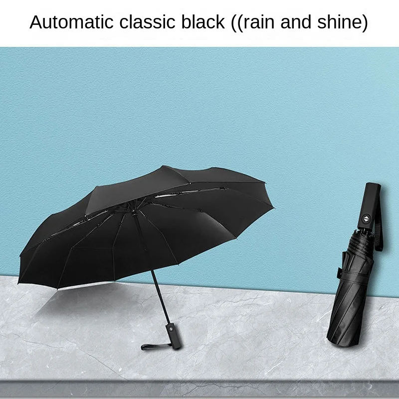 Men's and Women's Business Ten-bone Fully Automatic Umbrella Folding Sun Umbrella