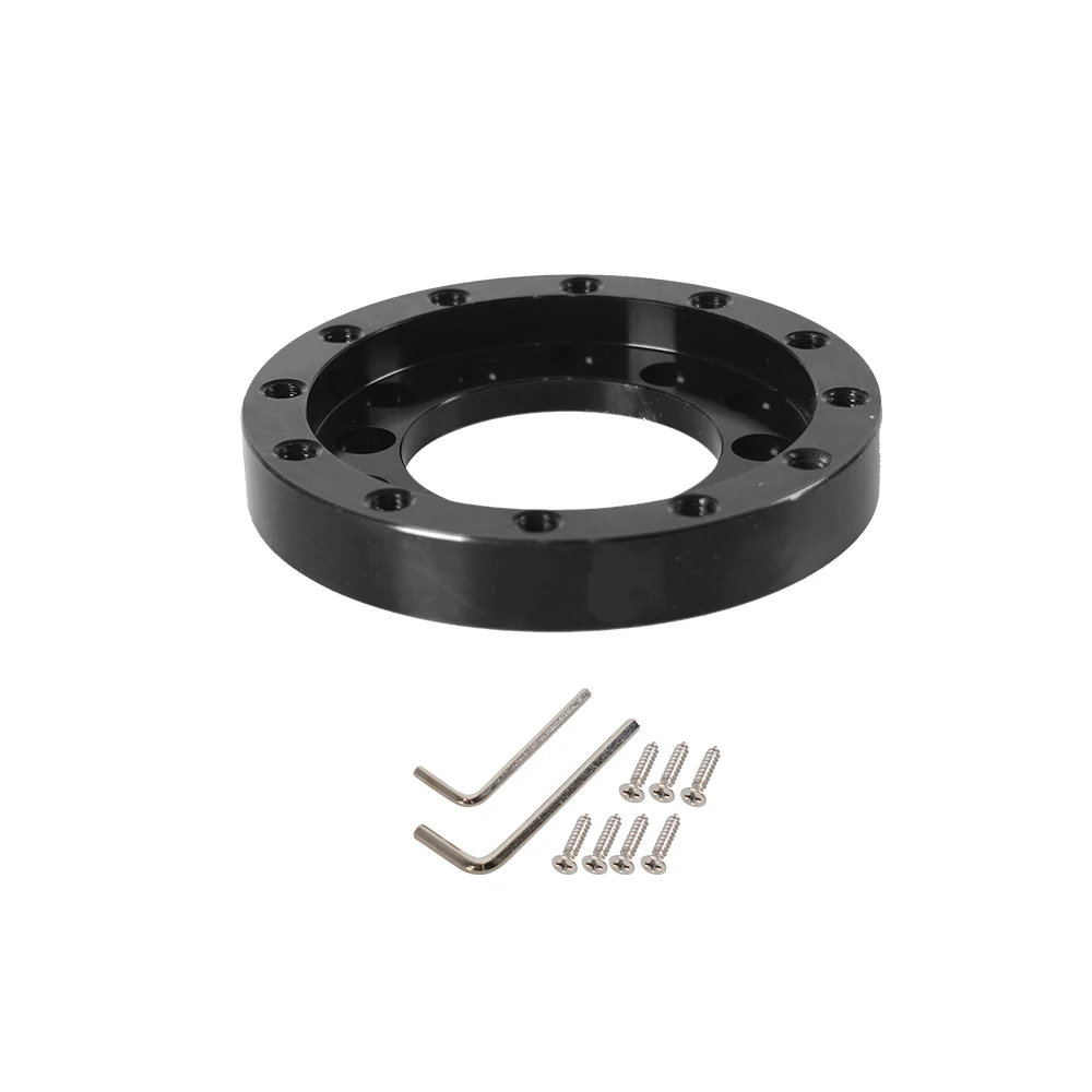 ♬ Auto-Lenkrad-Adapter Schwarz Platte CNC-Aluminium-Legierung Für Logitech  G25