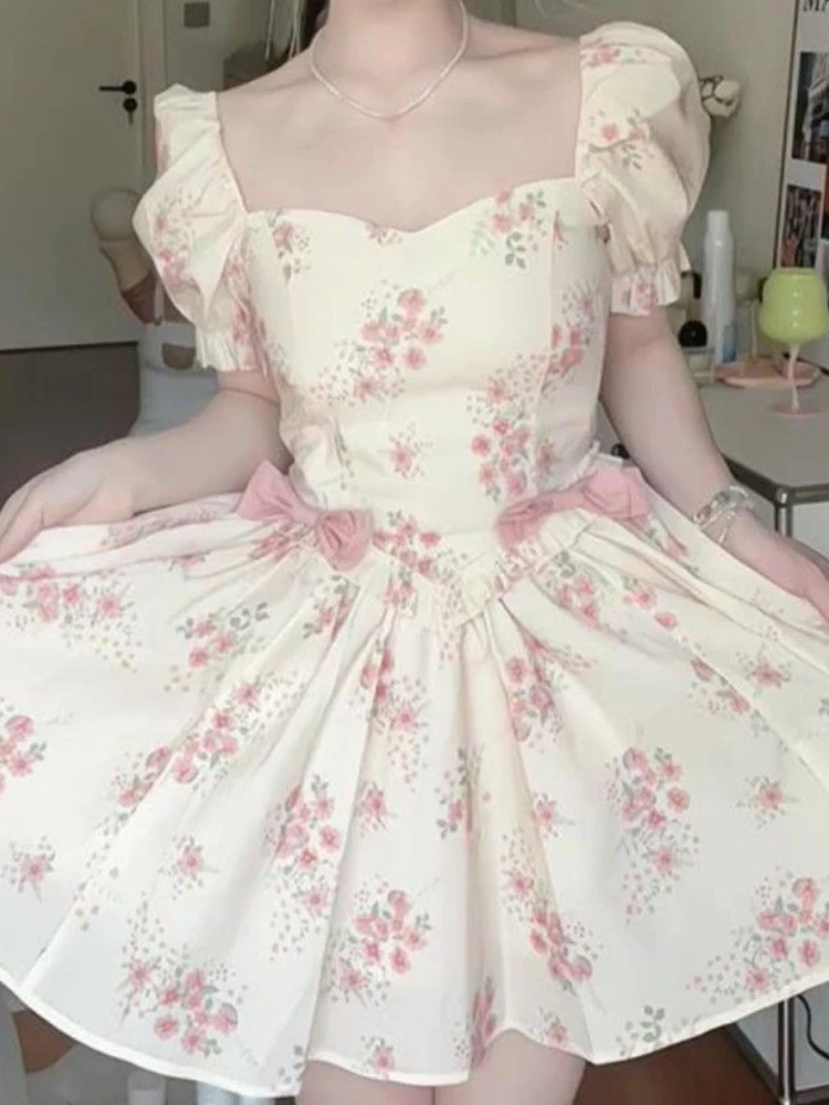 Sweet Dress Neck Square Deadline Girly main image 0