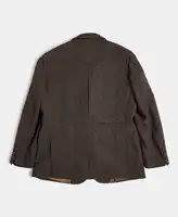 Men's Tweed Suit Jacket Safari Style Classic Elegant Vintage Blazer 2