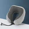 Memory Foam U-shaped Pillow Neck Support Travel Portable Student Sleeping Aid Airplane Pillow Neckrest U-pillow 5