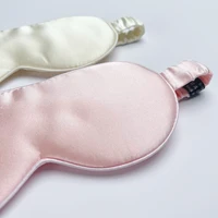 100% Mulberry Silk Sleep Mask for Man and Woman Eye Cover Large Blindfold for Total Blackout Size 20X8.5cm - Image 2