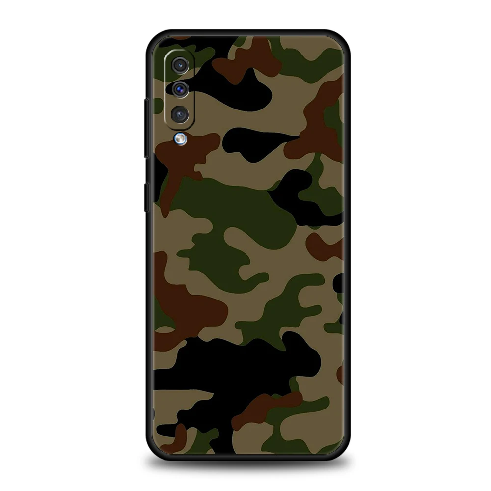 Camouflage Military Soft TPU Shell Phone Case