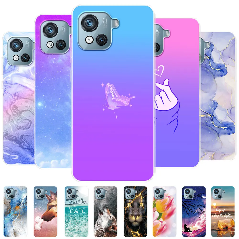Per Blackview Oscal C80 Custodia Per Oscalc80 Flower Cartoon Phone Cover Silicone Soft Coque Per Blackview Oscal C80 Fundas Shell