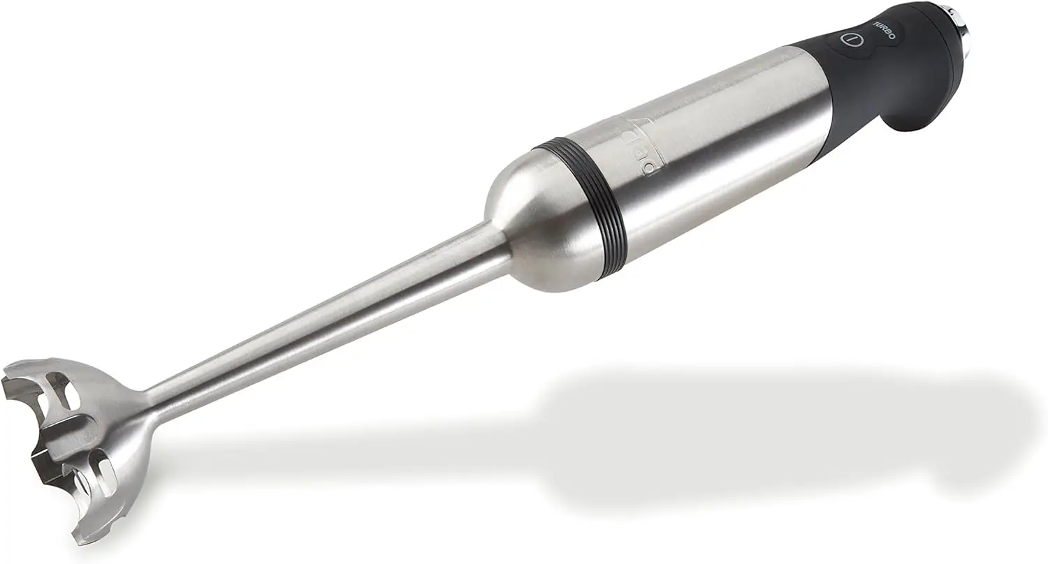 Electrics Stainless Steel Immersion Blender 2 Piece Turbo Function 600 Watts Detachable