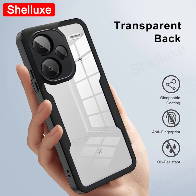 Transparent 360° Full Body Silicone Protector Case - Premium Double-Sided Cover