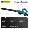 NEWBENY Cordless Electric Blower 270° Rotation Adjustment 3 Gears Leaf Vacuum Dust Snow Cleannig Tools For Makita 18V Battery 3