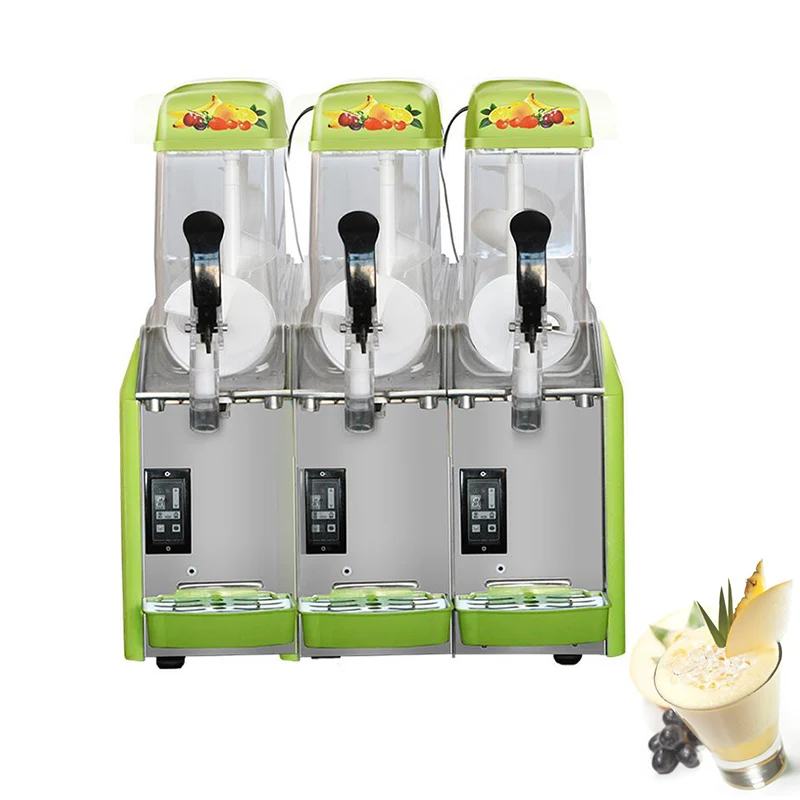 

12/24/36L Stainless Steel Beverage Slush Dual-purpose Machine Computer Control Single Tank Commercial Slush Machines