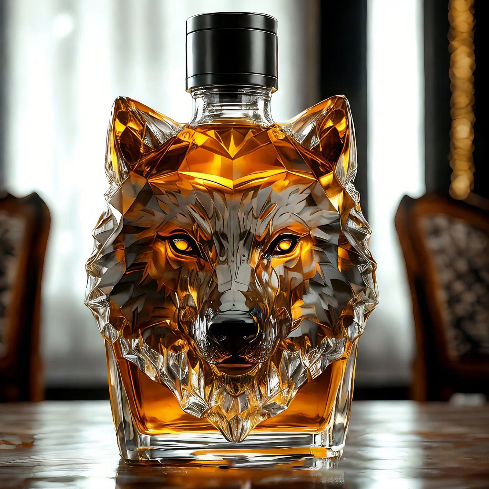 Animal Design Whiskey Decanter And Stopper Set Leak-proof Seal Decanter Wine And Whiskey Accessories for Father's Day Gift